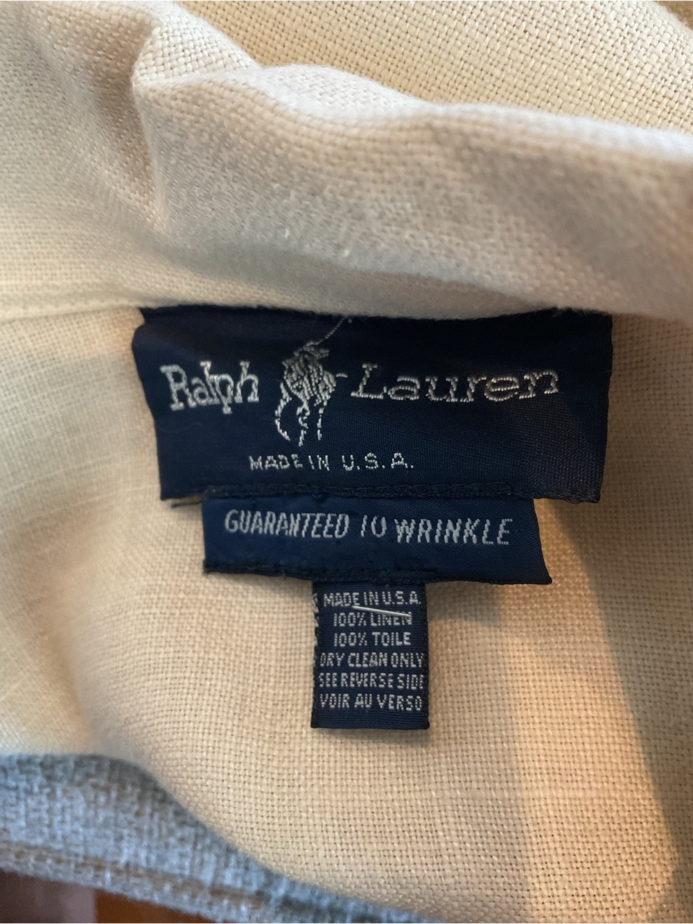 Ralph Lauren Linen Jacket  Vintage - Picture 5 of 7